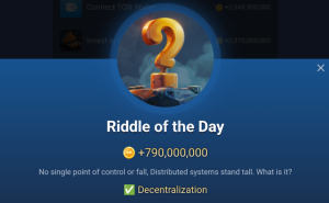 X Empire Riddle of the Day 25